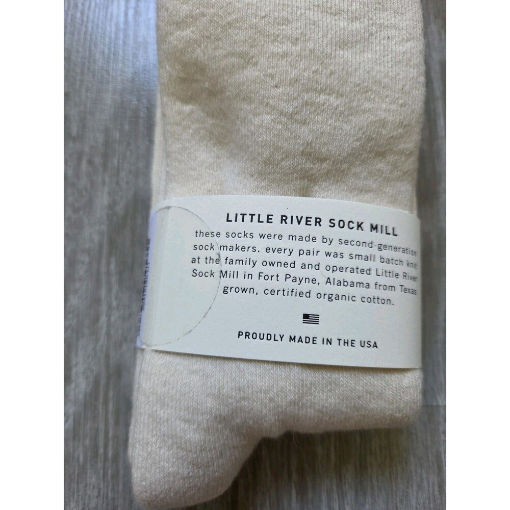 NWT Imogene x Little River Sock Mill Stay Lit Reindeer Crew Socks USA Made - Picture 5 of 7